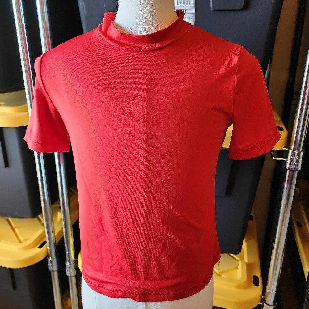 Cat & Jack Girls Red Short‑Sleeve Shirt – Youth Size 8/10 - Picture 2 of 14